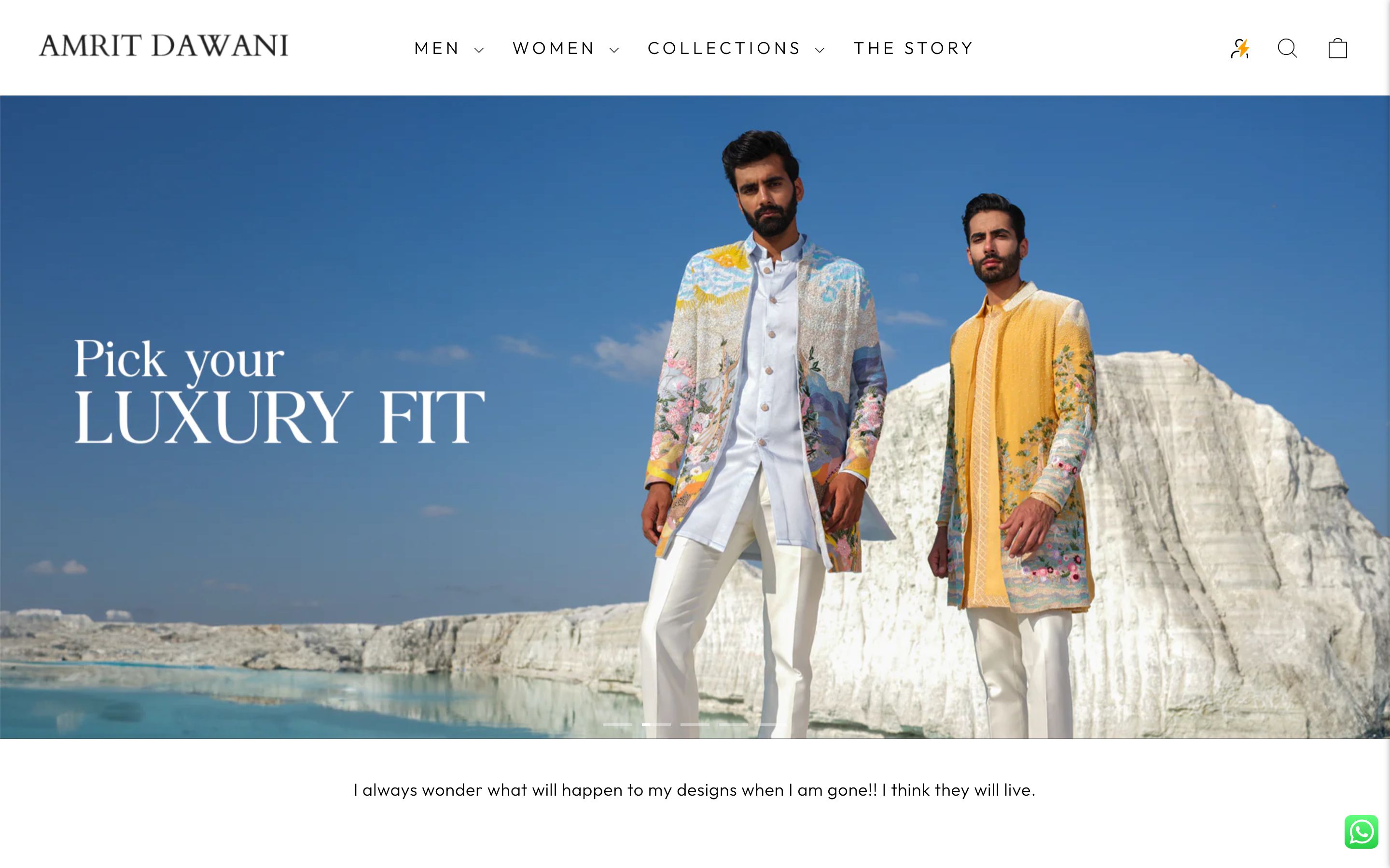 Amrit Dawani website