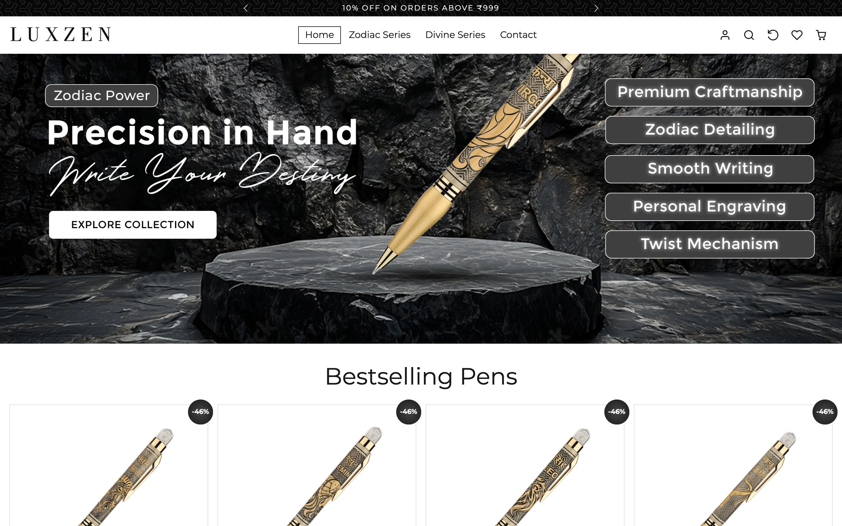 Luxzen website