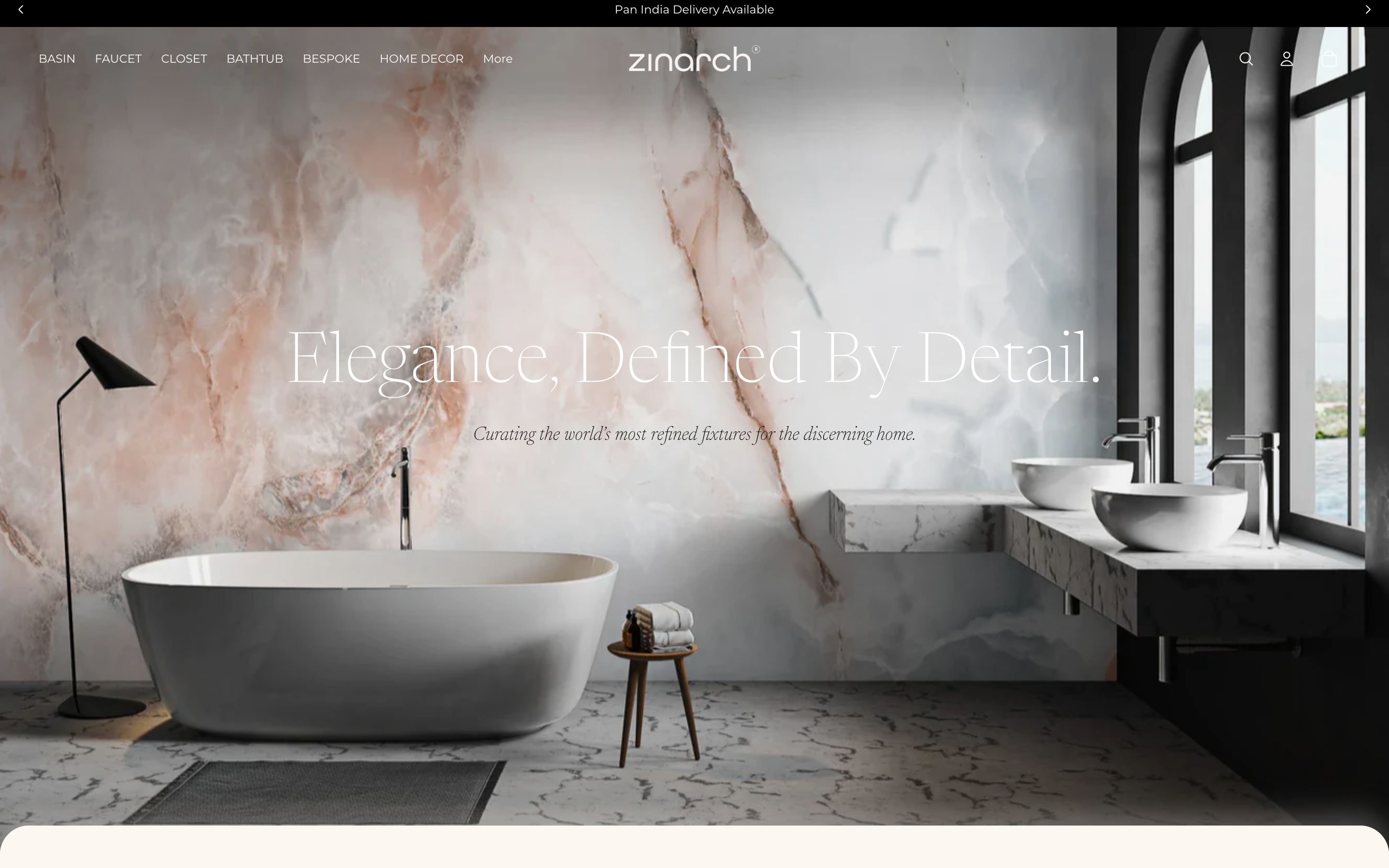 Zinarch website