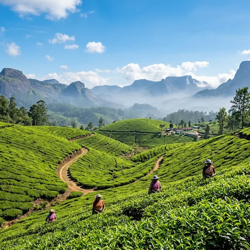 Munnar tea hills, Kerala